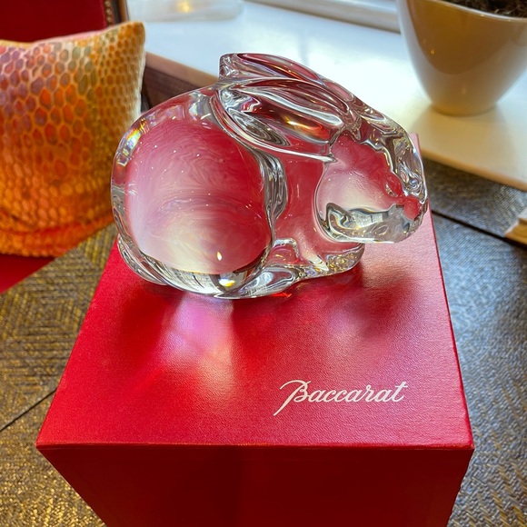 Baccarat Crystal Bunny 8” - absolutely beautiful - Picture 2 of 3